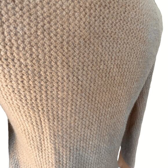 Patagonia Recycled Cashmere Wool Sweater Womens Small Brown Tan Knit Crew L/S - Picture 5 of 13